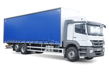 Car Hire Billingham - 26 Tonne Curtain Side Truck - Truck hire Billingham